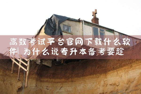 高数考试平台官网下载什么软件